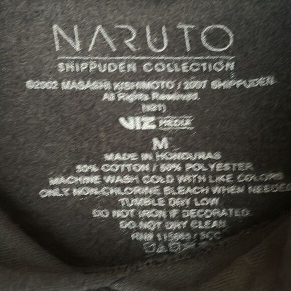❤️Naruto Shippuden  Hooded Sweatshirt Med - Picture 3 of 5